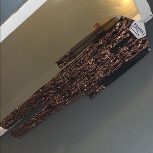 Rose Gold Sequin Bodysuit